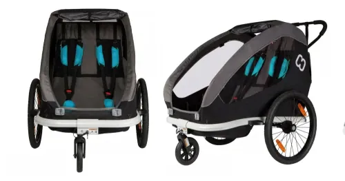 Hamax Twin Child Trailer Review